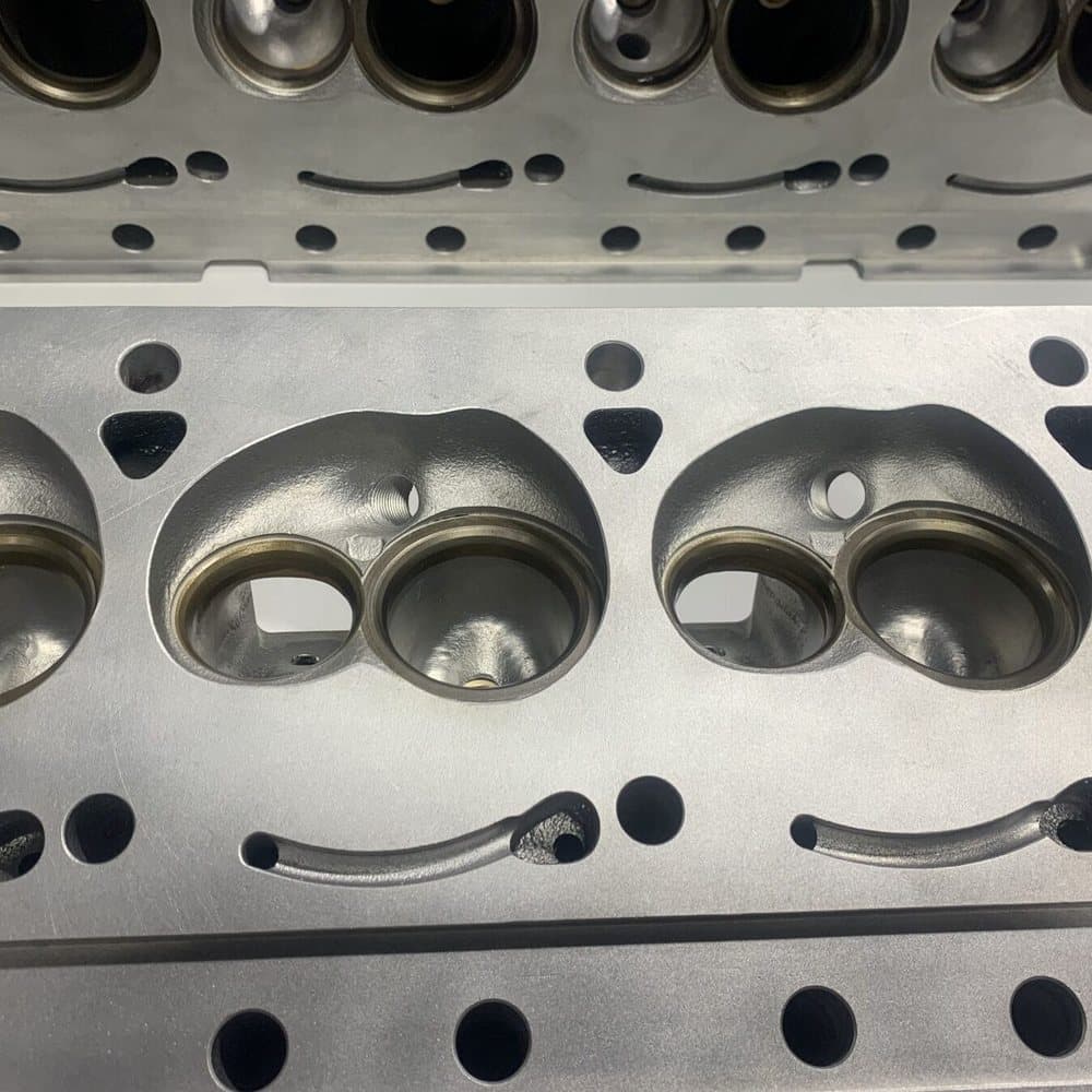 Dry ice blasting a cylinder head at RBSD in Hamilton